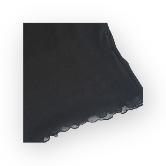 new Papillon Blanc 🝮 Semi Sheer Comfy Lounge Pant 🝮 Versatile Evening 🝮 Black - Picture 10 of 16